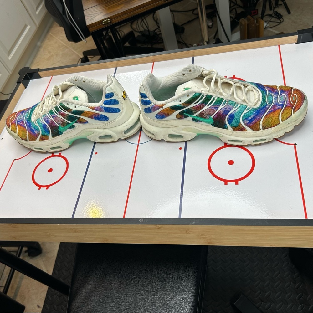 Nike Air Max Plus Tn Print Alternate Galaxy Mens 13 Colorful Sneakers AR1949-100 - Picture 15 of 16
